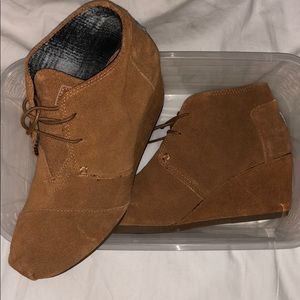 TOMs Wedge Booties